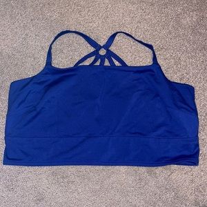Soma sports bra size xxl blue